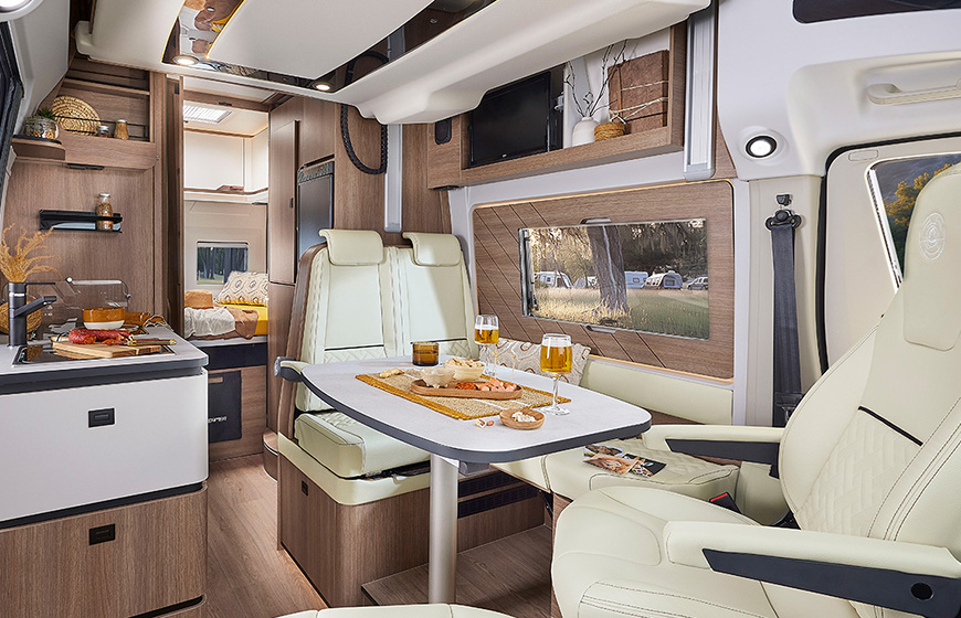 Bobiler CAMPER VAN XL SELECT - Salong