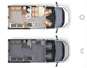 Bobiler D43 SELECT - Innredning