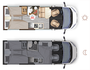 Bobiler Dreamer D68 SELECT - Innredning